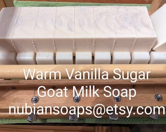 Warm Vanilla Sugar Goat Milk Soap