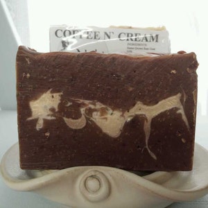 Coffee N' Cream Goat Milk Soap image 2