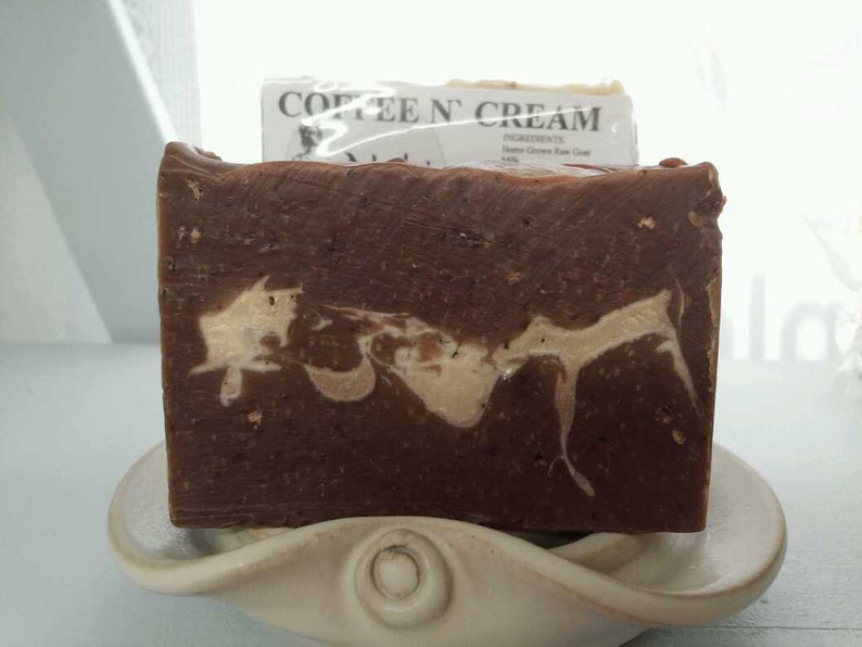 Coffee N' Cream Goat Milk Soap image 2