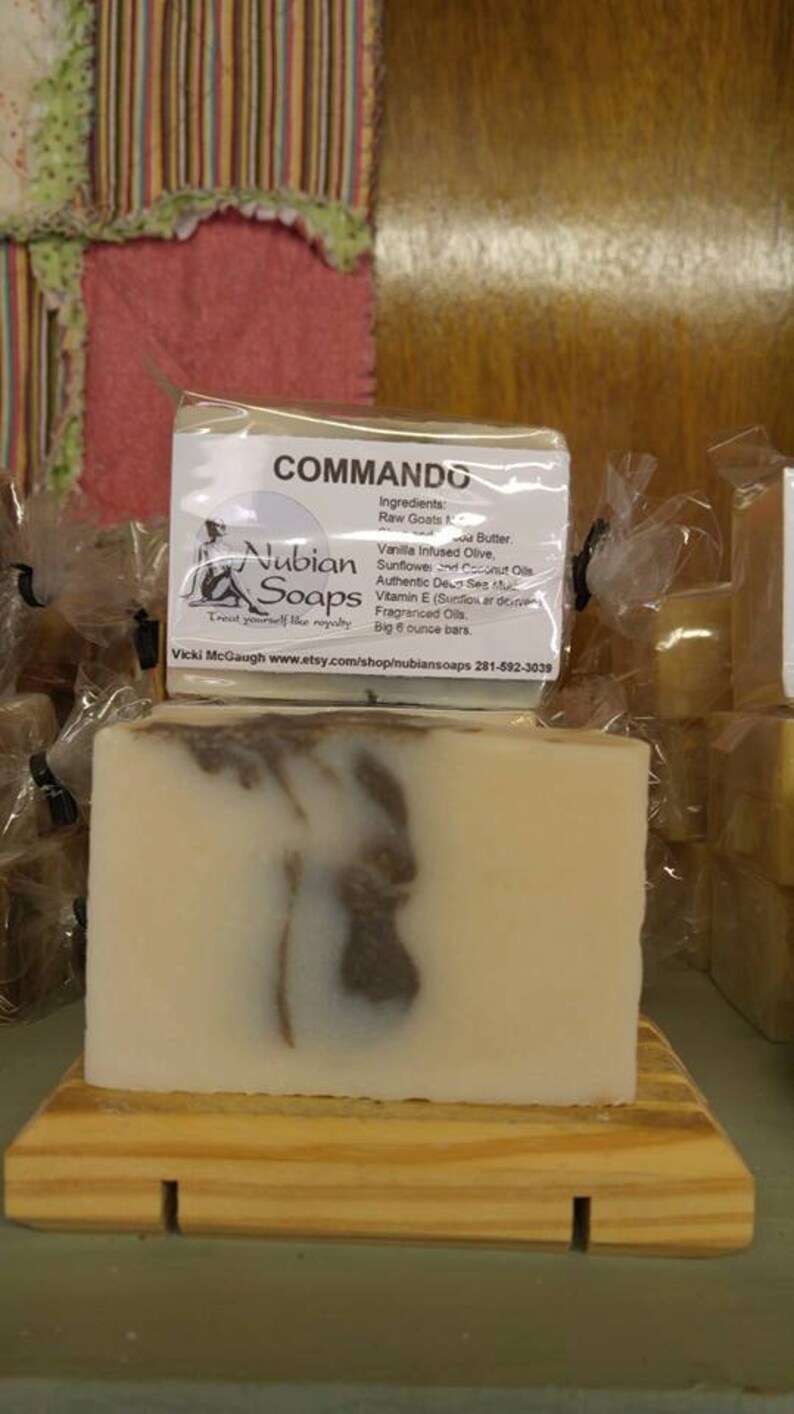Commando Goat Milk Soap - Etsy