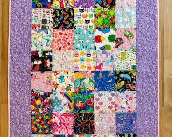 Edredón I-Spy / Hecho a mano / Regalo para baby shower / Regalo para el primer cumpleaños