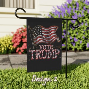 Trump Vance 2024 Republican Presidential Election Garden & House Banner