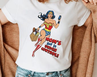 Superhero Mother Gift T-Shirt, Super Mom T-Shirt, Gift For Mama,Mother's Day Shirt, Mother's Day Presents for Mom Super Mom Shirt