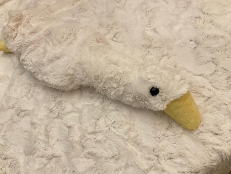Cute Very Soft Weighted Duck That Can Be Microwaved Etsy