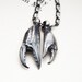 Serena S. reviewed Crab Claw pendant necklace, sterling silver cancer zodiac  - Together Forever - RedSofa jewelry