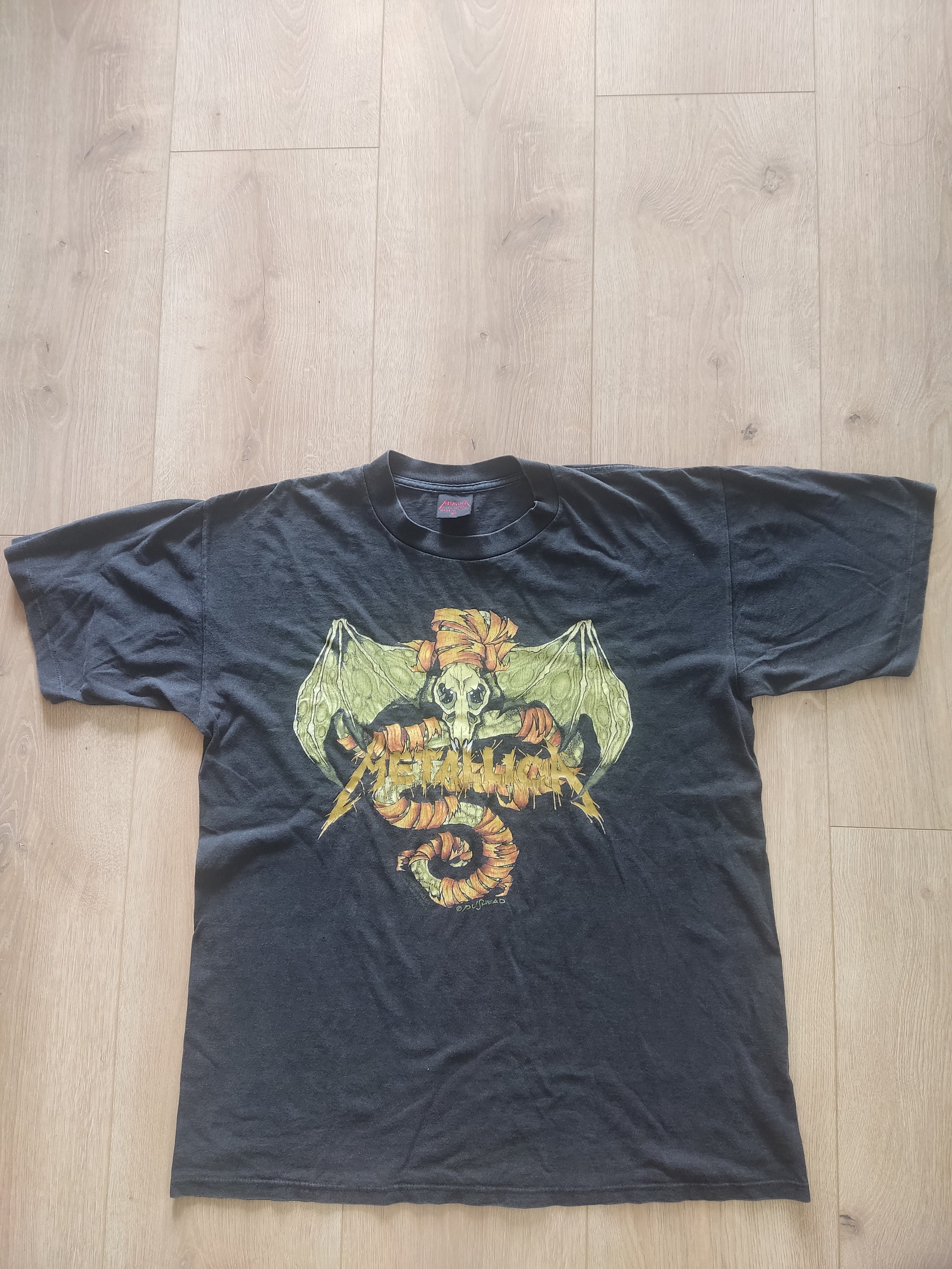 Vintage Shirt Metallica Wherever I May Roam 1992 Pushead - Etsy