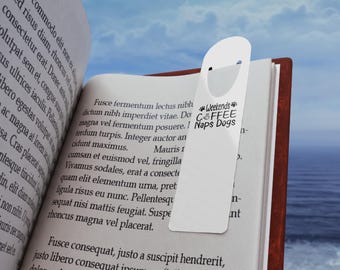 Weekends Coffee Naps Dogs Bookmark