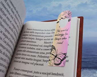 The World Belongs To Those Who Read Bookmark