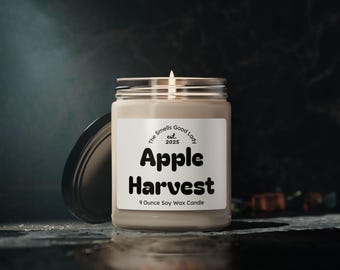Apple Harvest Scented Soy Candle, 9oz