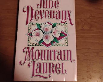Mountain Laurel, by Jude Devereaux, Montgomery/Taggert Book 5, Vintage Book