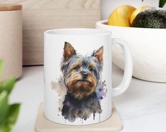 Watercolor Yorkshire Terrier 1 Mug, 11oz