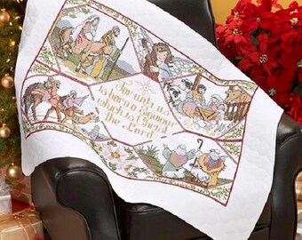 Star of Wonder Baby Quilt or Wall Hanging