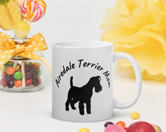 Airedale Terrier Mom Coffee Mug