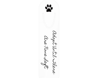 Adopt Until There Are None Left Bookmark