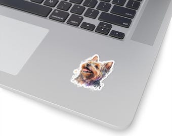 Yorkshire Terrier 4 Kiss-Cut Stickers