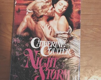 Night Storm (Night Fire Book 3), by Catherine Coulter, Vintage Book