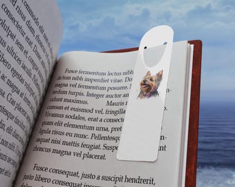 Watercolor Yorkshire Terrier 4 Bookmark