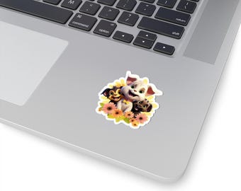 Cute 3D Dogs 2 Kiss-Cut Stickers