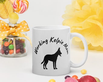 Working Kelpie Mom Coffee Mug