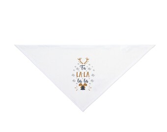 Fa La La 1 Christmas Pet Bandana