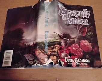 Dragonfly In Amber, by Diana Gabaldon, Vintage Book