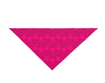 Love And Roses Hearts 2 Valentine's Pet Bandana