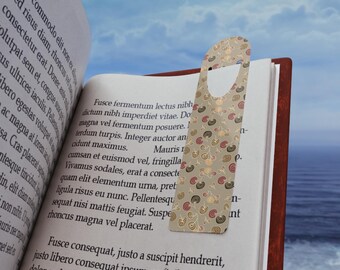 Brown Geometric Bookmark