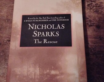 The Rescue by Nicholas Sparks, Vintage Book