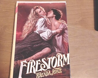 Firestorm, by Brenda Joyce, The Bragg Saga Book 2, Vintage Book
