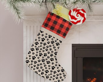 Pawprints Christmas Stocking