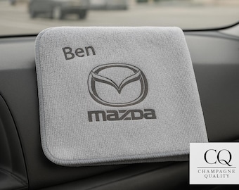 Personalised Engraved Microfibre Car Towel – 40cm x 40cm | The Perfect Gift for Car Lovers + FREE UK Delivery