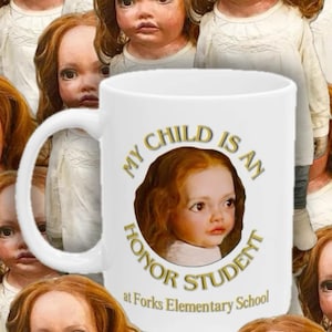 Renesmee Cullen Honor Roll Student Mug, Twilight Funny Gift, Bella Edward Cullen Daughter, Chuckesmee Doll