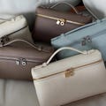 Women's Leather Shoulder Bag, Leather Top Handle Bag, Elegant Evening Bag product logo
