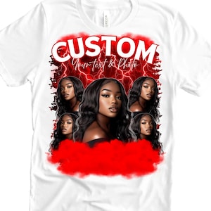Girlfriend Shirt Canva Template | Girlfriend T Shirt Template Canva | Custom Girlfriend Shirt Template | Girlfriend Face Shirt Template