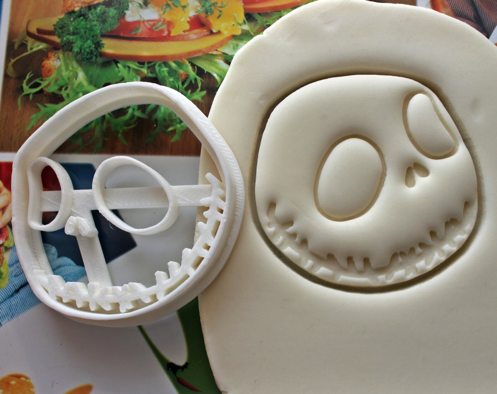Jack Skellington Cookie Cutter / Made From Biodegradable Etsy