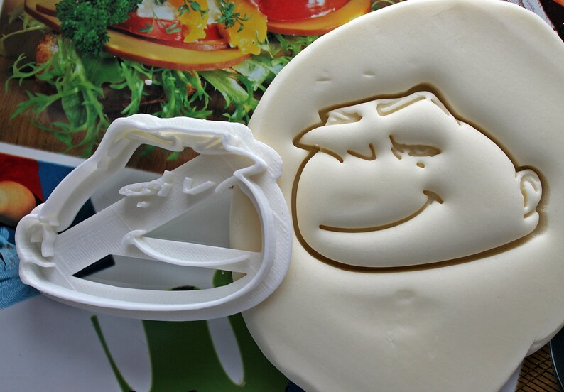 Despicable Me Gru Cookie Cutter Made From Biodegradable Material Brand New Party Favor Kids Birthday Baby Shower Cake Topper