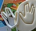 Star Trek Live Long And Prosper Cookie Cutter / Made From Biodegradable Material / Party Favor / Kids Birthday / Baby Shower / Cake Topper 