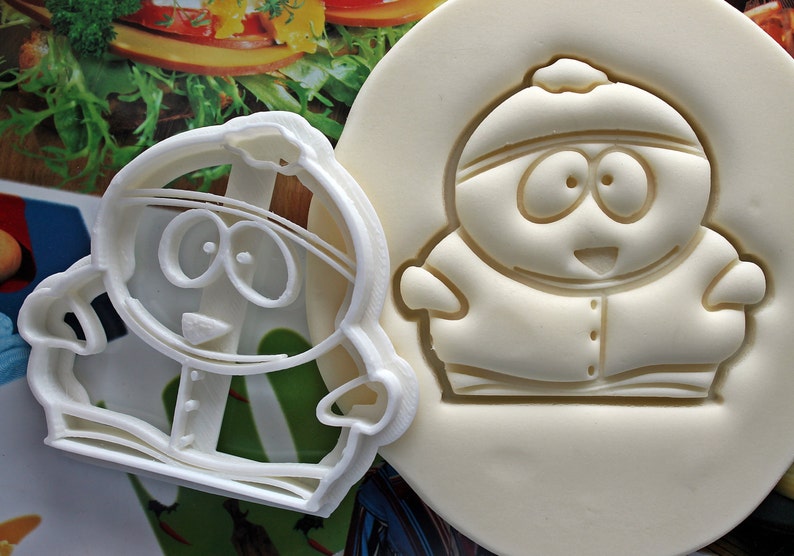 Eric Cartman South Park Cookie Cutter Made From Biodegradable Material Brand New Party Favor Kids Birthday Baby Shower Cake Top