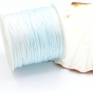 1 Reel ( 100 Yards ) 0.8mm Chinese Knot Nylon Cord, Bracelet String, Shamballa Macrame Beading, Knitting String, Macrame String - P7