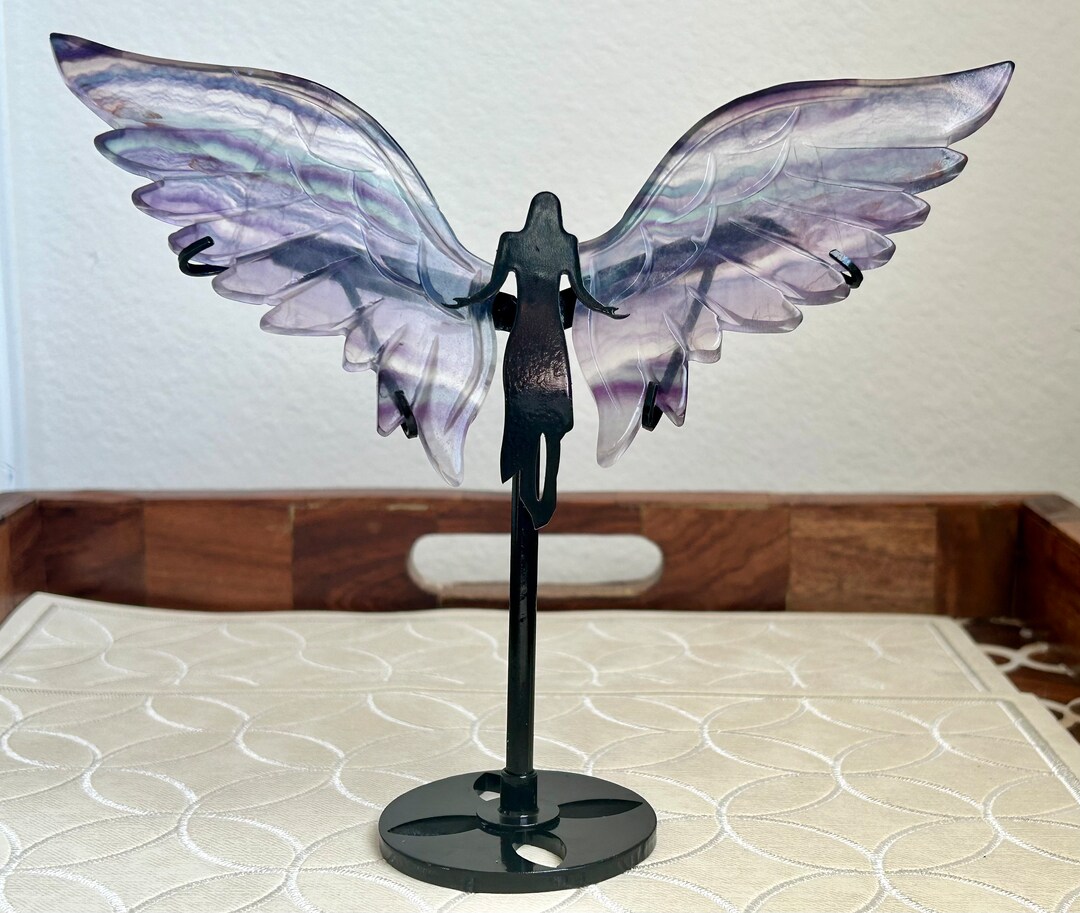 Fluorite Crystal Fairy Wings