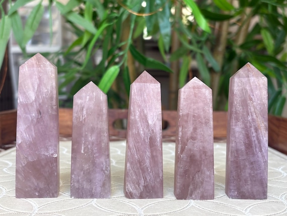 Pink Tourmaline Crystal Tower