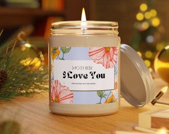 Happy Mothers Day Scented Candle : Mother I love You