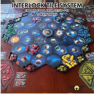 Twilight Imperium 4 INTERLOCK Modular Tile System - [4th Edition & Prophecy of Kings Compatible] - StarforgeHobbies