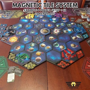 Twilight Imperium 4 MAGNETIC Modular Tile System - [4th Edition & Prophecy of Kings Compatible] - StarforgeHobbies
