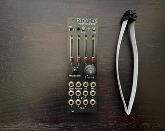 PlancksII Eurorack Frames Moduł Czarny panel aluminiowy 6KM