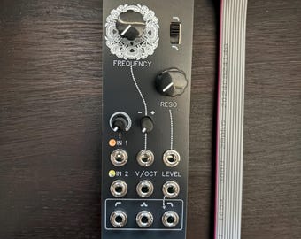 Mutable Ripples v2 klon Moduł Czarny panel 8hp