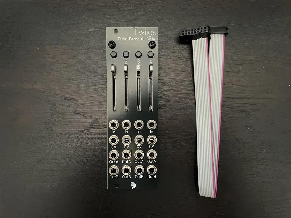 Mutable Instruments Plaits 黒パネル +純正パネル Mutable