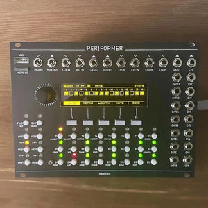Westlicht Performer Eurorack Sequencer 34hp Biały lub czarny panel aluminiowy