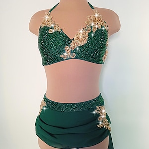 slim fit dress slacks Evergreen - Skirt | Dance Costumes main image 1