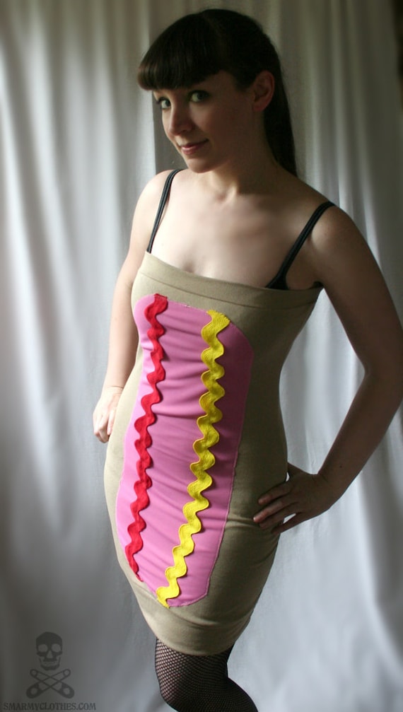 Items similar to Hot Diggity Dog weiner halloween costume funny